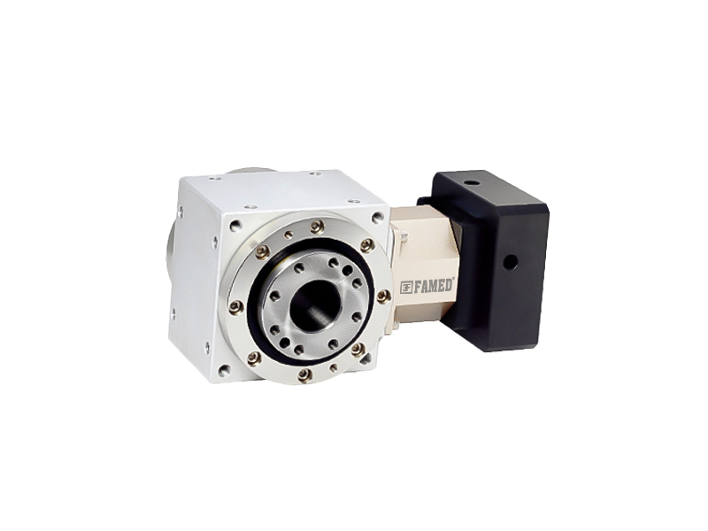 AAW-RF-K big hollow rotating disk with keyway type   precision input with planetary right angle reducer