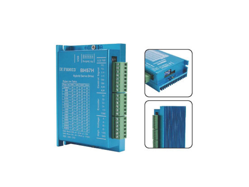 Closed-loop stepper motors are matched with stepper drivers