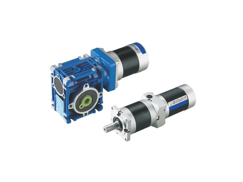 The brushless motor is equipped with a precision reducer