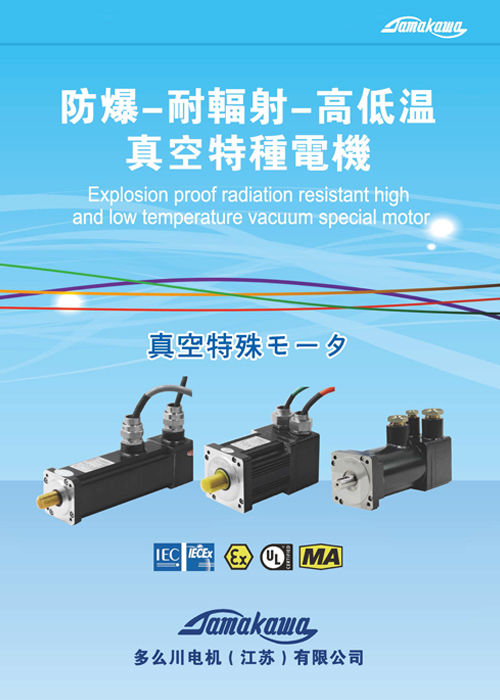 Explosion proof radiation resistant high and low temperature vacuum special motor