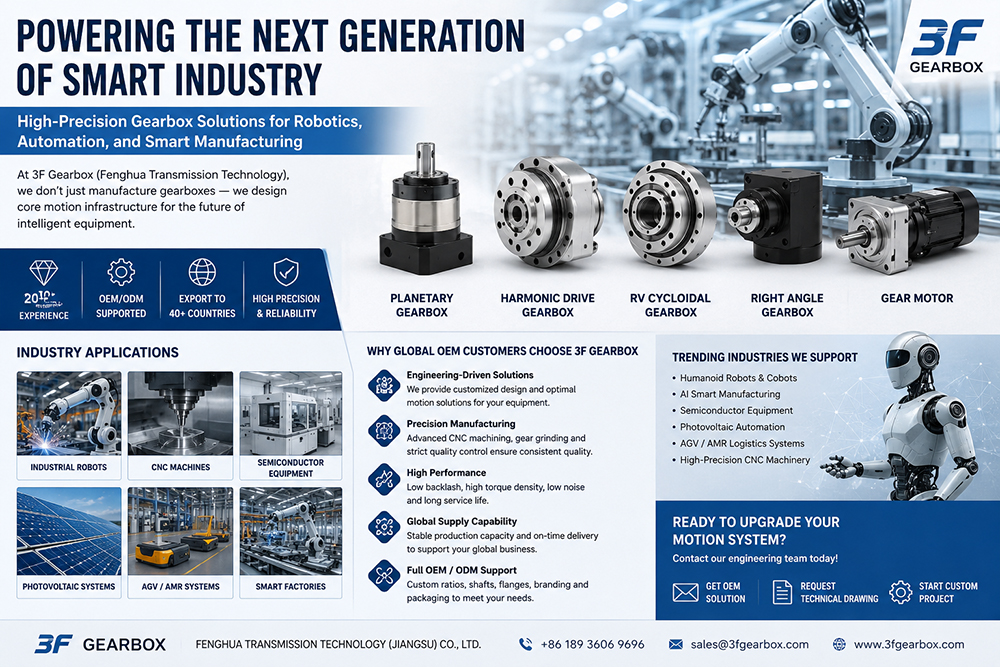 OEM Customers Choose 3F Gearbox manufacturer OEM Customers Choose 3F Gearbox manufacturer