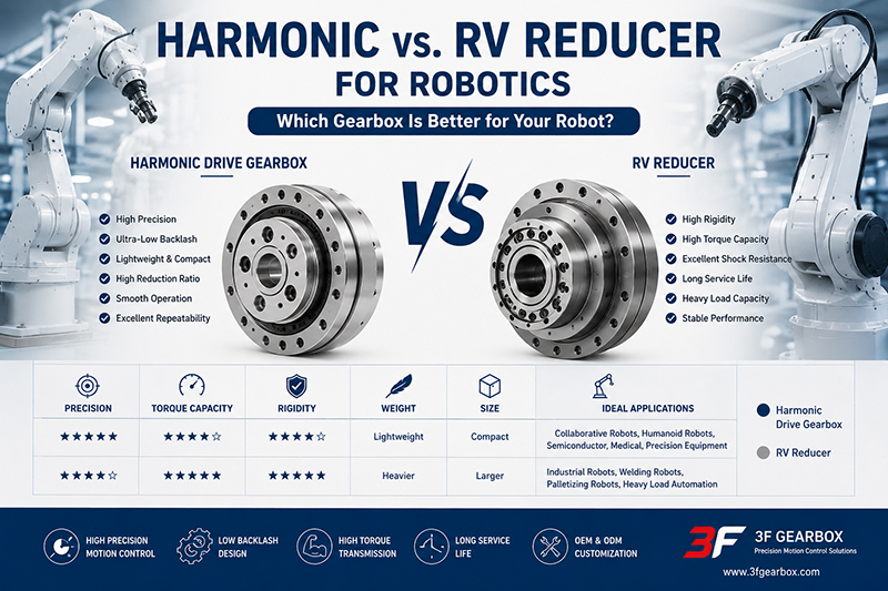 Harmonic Drive Gearbox vs. RV Reducer