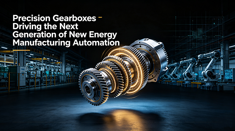 gearbox for solar manufacturing equipment